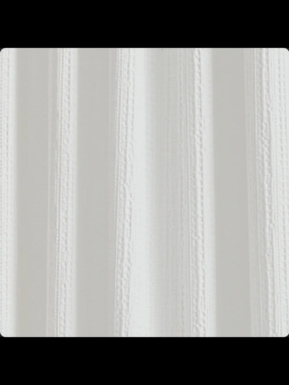 DKNY Pure Waffle Backtab Light Filtering White Curtain Panel Pair (Set of 2)